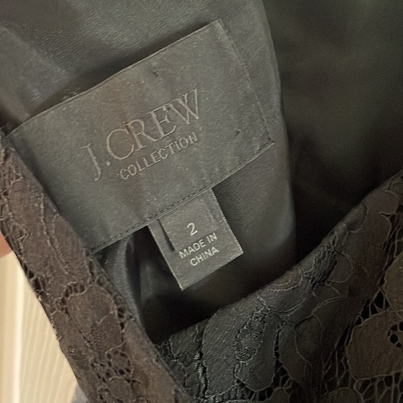 J.Crew Lace Dress with Open Back - Picture 4 of 4